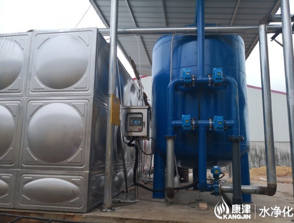 壓力式一體式凈水器，石英砂過濾器 全自動壓力式凈水器