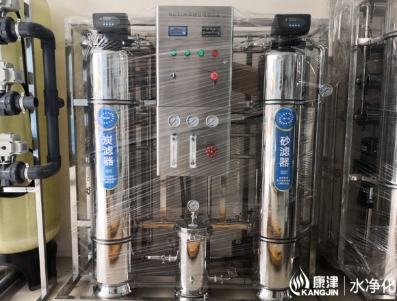 0.5噸反滲透純凈水設(shè)備 KJ-RO500 全自動控制系統(tǒng)，全管路不銹鋼